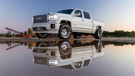 Leveled Gmc Sierra Denali On 24x12 Inch Jtx Forged Wheels Jtx Forged