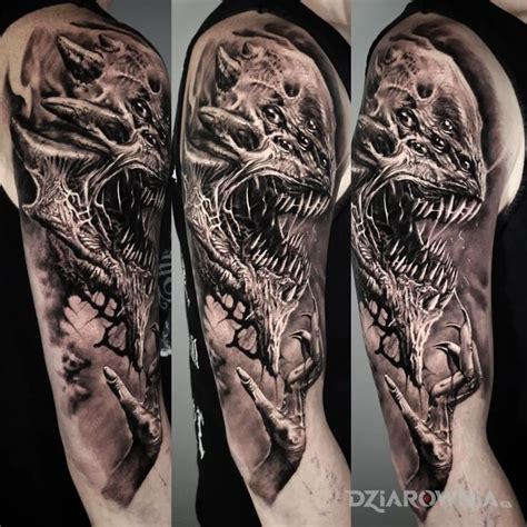 Tatua Demon Autor Marcin Herbko Dziarownia Pl