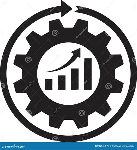 Continuous Improvement Icon Stock Vector Illustration Of Gear