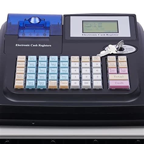 Snkourin Cash Register Electronic Pos System Cash Register With Keys