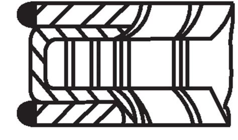Mahle Piston Ring Kit 081RS001040N0 - BMW / Citroën / DS / Mini / Peugeot