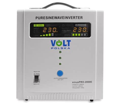 VOLT SINUS PRO 2000 E 12 230V 2000VA 1250W Zasilacze Awaryjne UPS