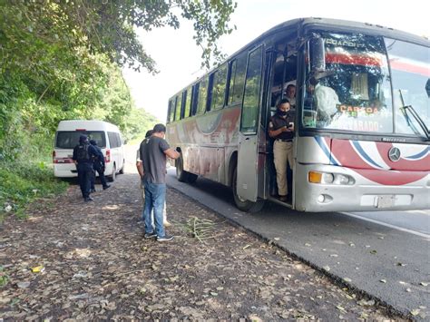 Urbis Resguarda Ssp A Migrantes En Cosoleacaque San Andr S Tuxtla