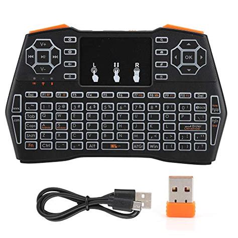 ASHATA Mini teclado inalámbrico para Viboton I8 Plus USB 2 0 3 c