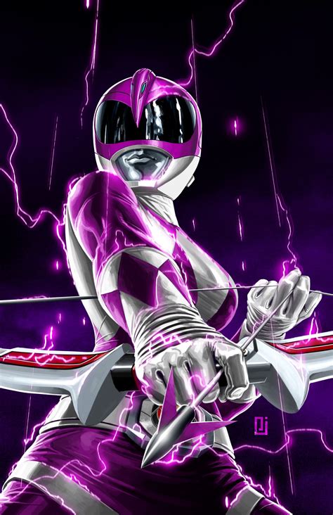 Artstation Pink Ranger Peejay Catacutan Power Rangers Power