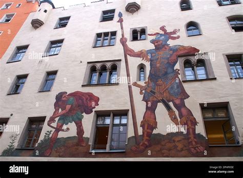 Goliath House Goliathhaus Regensburg Bavaria Bayern Germany