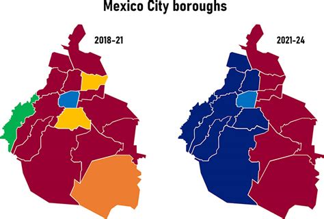 Mexican Elections 2024 Results Map Ashlan Nicola