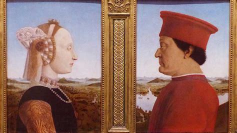 The Duke And Duchess Of Urbino By Piero Della Francesca Mytvart