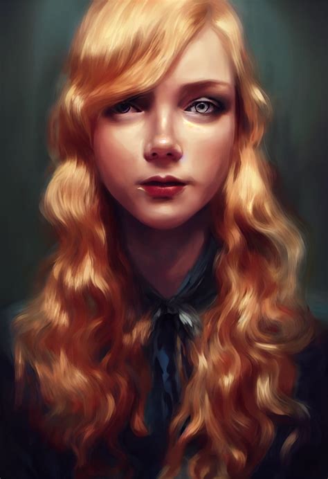 Eldritch Horror Lovecraft Strawberry Blond Woman Midjourney Openart