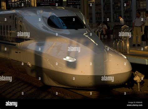 Shinkansen bullet train Stock Photo - Alamy