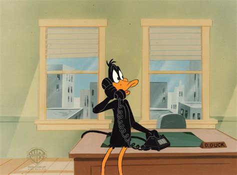 Looney Tunes Original Production Cel Daffy Duck Choice Fine Art