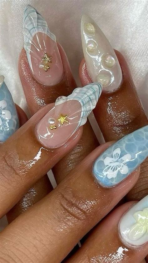 Pin by 𝐺𝑎𝑏𝑟𝑖𝑒𝑙𝑙𝑎 on 𝒩𝒶𝒾𝓁𝓈 in 2024 Gel nails Nail designs Beach nails