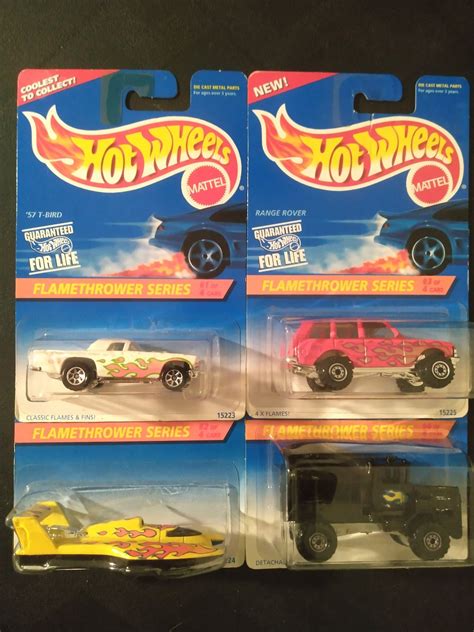 Hot Wheels Flamethrower Series Car Set MOMC Etsy