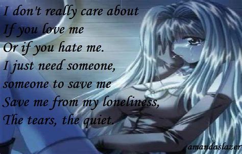 Anime Quotes About Loneliness. QuotesGram