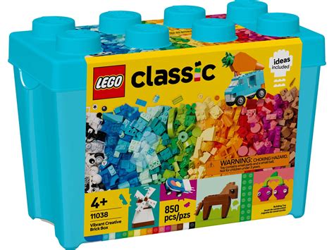 Lego Classic 11038 Pas Cher La Boîte De Briques Créatives Et Colorées