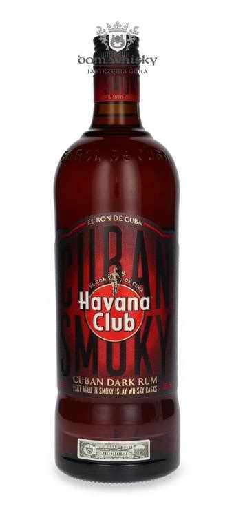 Havana Club Cuban Smoky Dark Rum 40 10l Dom Whisky