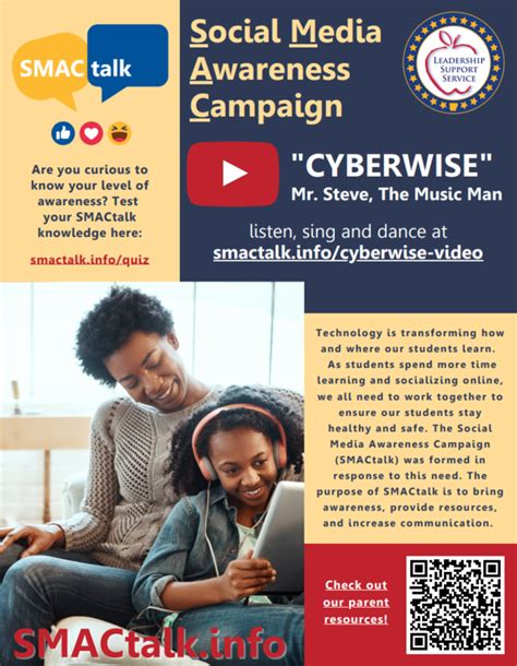 Social Media Awareness Campaign Smactalk Riverside Public Schools