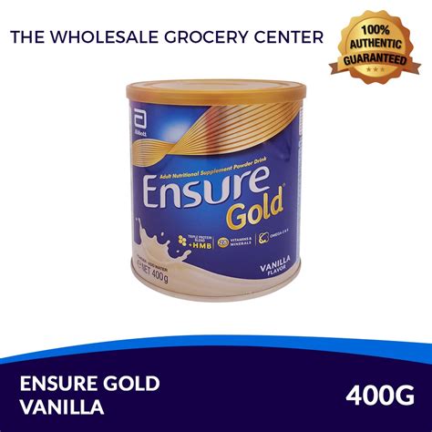 ENSURE GOLD VANILLA HMB 150G 400G Shopee Philippines