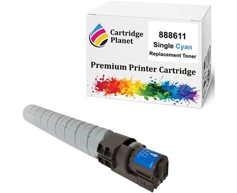 Cyan Compatible Toner Cartridge For Ricoh Type C Ec