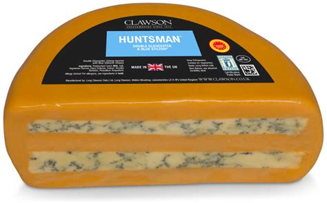 Huntsman Double Gloucester And Blue Stilton Clawson