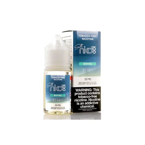 Naked Salts Ice Series Berry Menthol Cigis Y Punto