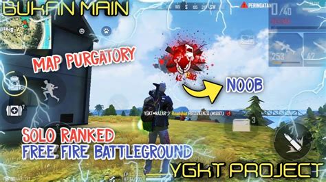 Solo Ranked Map Purgatory Free Fire Battlegrounds Youtube