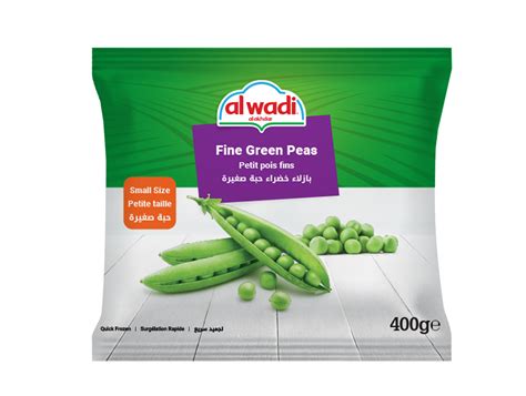 Frozen Fine Green Peas Al Wadi Al Akhdar