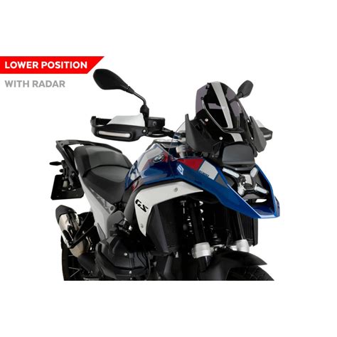 Puig Sport Screen Bmw R Gs Whitout Radar Triple Black Trophy