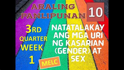 ARALING PANLIPUNAN 10 3RD QUARTER WEEK 1 NATATALAKAY ANG MGA URI NG