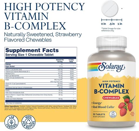 SOLARAY Vitamin B Complex Chewables Review Vitamin Reviewer