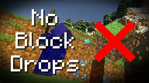 Can You Beat Minecraft Without Block Drops Youtube