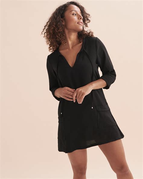 Cover Me Airflow Tunic Black Bikini Village