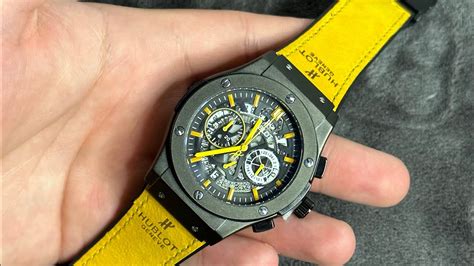 Apresentação Relógio Hublot Geneve Tuiga YouTube