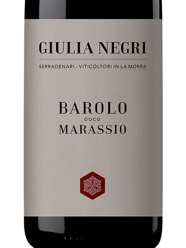 2018 Giulia Negri Barolo Marassio Vivino US