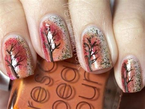 10 Autumn Inspired Nails Designs 20132014 Styleoholic Искусство