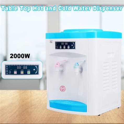 Mini Desktop Water Filter Cooler Dispenser Hot And Cold Home Office Water Storage Water