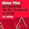 Rechentafeln für Chemische Analytik Ruland Alfred Küster