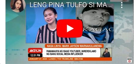 Watch Raffy Tulfo In Action Arlene Leng Altura Lambasted Vlogger Makagago For Revealing Her