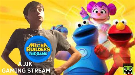 Jjk Channel Plays Roblox Sesame Street Mecha Builders Youtube