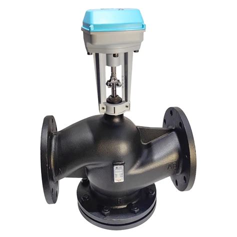 Dn150 M Bus Communication Electric Balancing Valve Flange Connection Buy Flange Connectionm