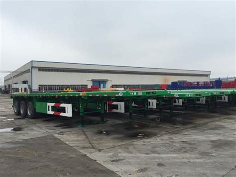 Flatbed Truck Trailer For Sale_Manufacturers_Price - Shandong Haoyue ...