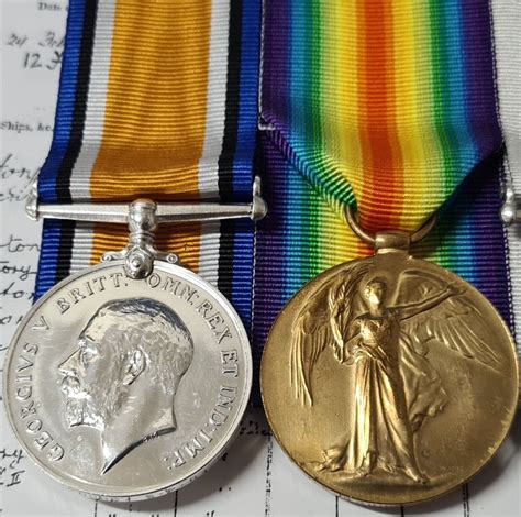 Royal Yacht 1914 16 Ww1 British Navy Long Service Medals 165959 Spo J E