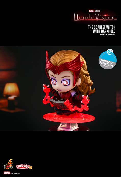 Hot Toys Cosbaby The Scarlet Witch With Darkhold