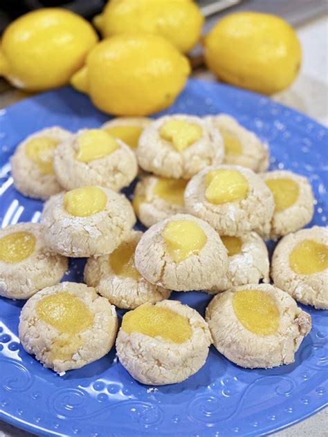 Lemon Curd Drop Cookies Cooking With Chef Bryan