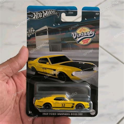 Jual Hotwheels 1969 Ford Mustang Boss 302 Hot Wheels Vintage Wave 2 Kab Magelang GPtoys