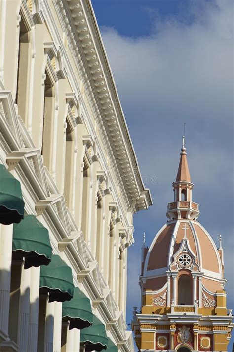 Cartagena De Indias Architecture. Colombia Stock Image - Image of cartagena, colored: 655481