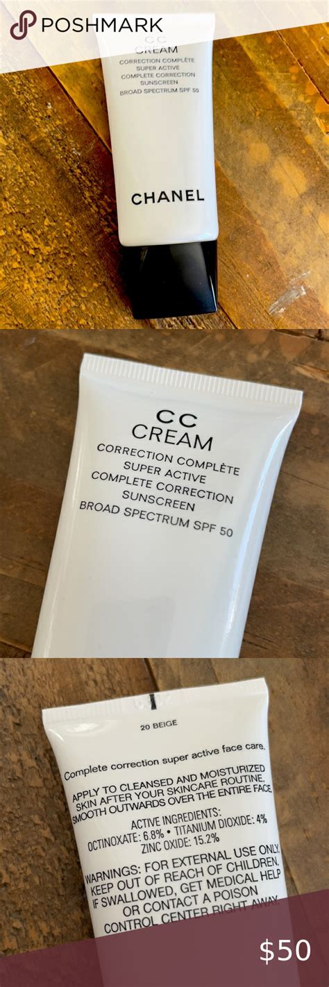 Cc Cream Correction Complete Super Active Complete Correction Sunscreen