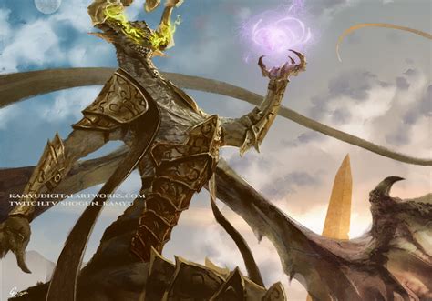 Nicol Bolas Mtg Fan Art By Kamyu On Deviantart