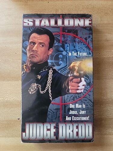 Judge Dredd Vhs Sylvester Stallone Ebay