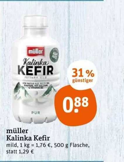 Müller Kalinka Kefir Angebot Bei Tegut